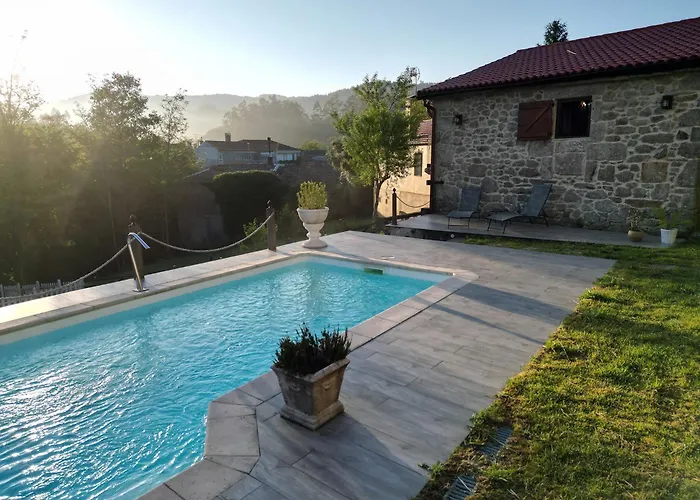 Cozy Galician Stone Farmhouse With Pool