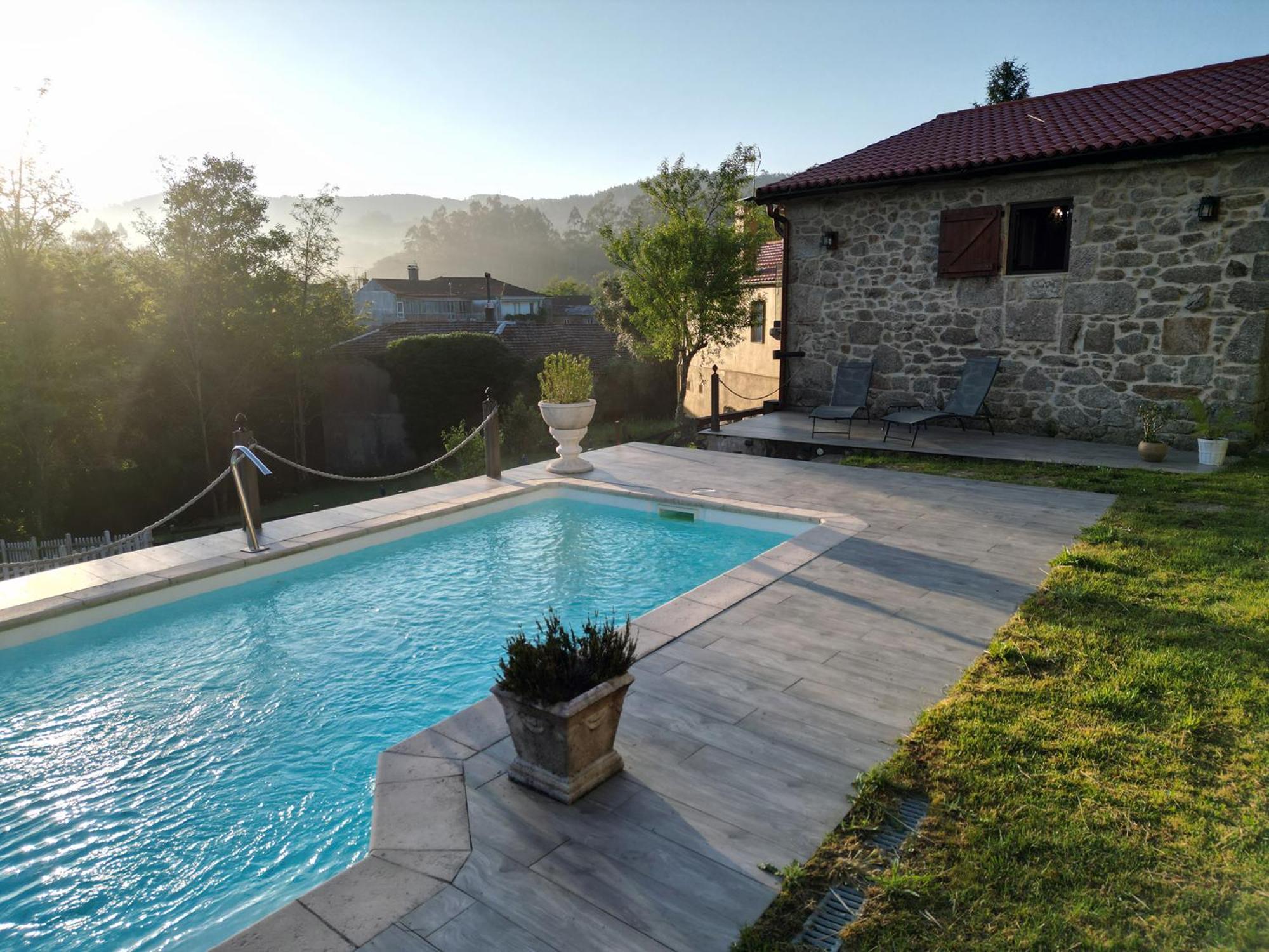 Holiday home Cozy Galician Stone With Pool Quireza